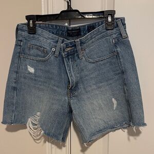 Lucky Brand Light Blue Distressed Denim Cutoff Shorts